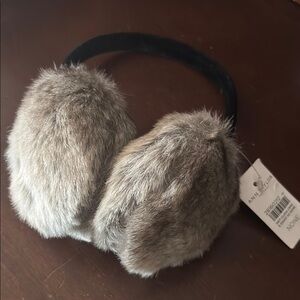 Ann Taylor Faux Fur Earmuffs